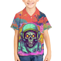 I'm Not Perfect But I'm 100% Me Kid Hawaiian Shirt - Wonder Print Shop