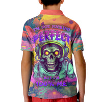 I'm Not Perfect But I'm 100% Me Kid Polo Shirt - Wonder Print Shop