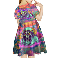 I'm Not Perfect But I'm 100% Me Kid Short Sleeve Dress - Wonder Print Shop