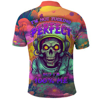 I'm Not Perfect But I'm 100% Me Polo Shirt - Wonder Print Shop