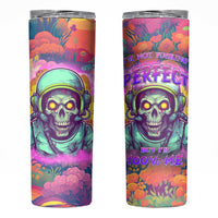 I'm Not Perfect But I'm 100% Me Skinny Tumbler - Wonder Print Shop