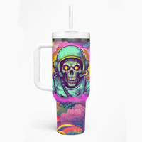 I'm Not Perfect But I'm 100% Me Tumbler With Handle - Wonder Print Shop