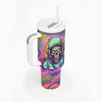 I'm Not Perfect But I'm 100% Me Tumbler With Handle - Wonder Print Shop