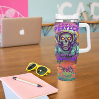 I'm Not Perfect But I'm 100% Me Tumbler With Handle - Wonder Print Shop