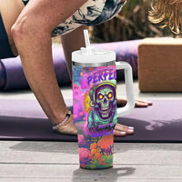 I'm Not Perfect But I'm 100% Me Tumbler With Handle - Wonder Print Shop
