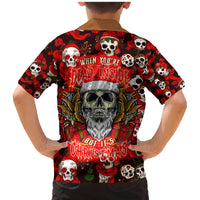 Christmas Skull Family Matching Mermaid Dress and Hawaiian Shirt When You're Dead Inside But It's Christmas - Wonder Print Shop