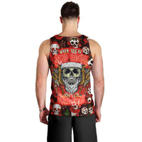 Christmas Skull Men Tank Top When You're Dead Inside But It's Christmas - Wonder Print Shop