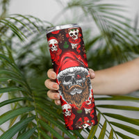 Christmas Skull Skinny Tumbler When You're Dead Inside But It's Christmas - Wonder Print Shop