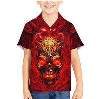 When Is Was Born The Devil Family Matching Mermaid Dress and Hawaiian Shirt - Wonder Print Shop