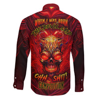 When Is Was Born The Devil Family Matching Summer Maxi Dress and Hawaiian Shirt - Wonder Print Shop