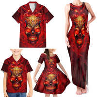 When Is Was Born The Devil Family Matching Tank Maxi Dress and Hawaiian Shirt - Wonder Print Shop