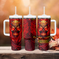 When Is Was Born The Devil Tumbler With Handle - Wonder Print Shop
