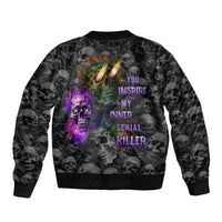 You Inspire My Inner Serial Killer Bomber Jacket - Wonder Print Shop