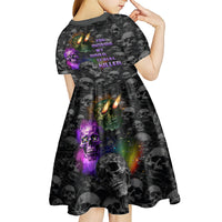 You Inspire My Inner Serial Killer Kid Short Sleeve Dress - Wonder Print Shop