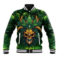 I Can't Go To Hell The Devil Still Has A Restraining Order Against Me Baseball Jacket - Wonder Print Shop