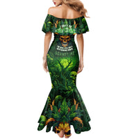 I Can't Go To Hell The Devil Still Has A Restraining Order Against Me Family Matching Mermaid Dress and Hawaiian Shirt - Wonder Print Shop