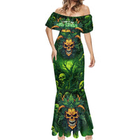 I Can't Go To Hell The Devil Still Has A Restraining Order Against Me Mermaid Dress - Wonder Print Shop