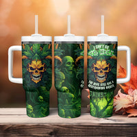 I Can't Go To Hell The Devil Still Has A Restraining Order Against Me Tumbler With Handle - Wonder Print Shop
