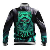 If I'm Too Quiet And Smiling You Might Want To Baseball Jacket - Wonder Print Shop