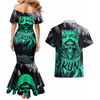 If I'm Too Quiet And Smiling You Might Want To Couples Matching Mermaid Dress and Hawaiian Shirt - Wonder Print Shop