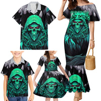 If I'm Too Quiet And Smiling You Might Want To Family Matching Mermaid Dress and Hawaiian Shirt - Wonder Print Shop