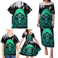 If I'm Too Quiet And Smiling You Might Want To Family Matching Puletasi Dress and Hawaiian Shirt - Wonder Print Shop