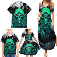 If I'm Too Quiet And Smiling You Might Want To Family Matching Summer Maxi Dress and Hawaiian Shirt - Wonder Print Shop