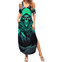 If I'm Too Quiet And Smiling You Might Want To Family Matching Summer Maxi Dress and Hawaiian Shirt - Wonder Print Shop