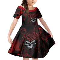 I'm Never Alone My Demon Are With Me 247 Family Matching Mermaid Dress and Hawaiian Shirt - Wonder Print Shop