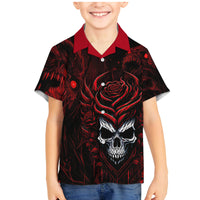 I'm Never Alone My Demon Are With Me 247 Family Matching Mermaid Dress and Hawaiian Shirt - Wonder Print Shop