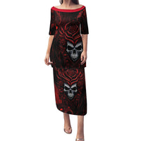 I'm Never Alone My Demon Are With Me 247 Family Matching Puletasi Dress and Hawaiian Shirt - Wonder Print Shop