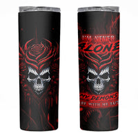 I'm Never Alone My Demon Are With Me 247 Skinny Tumbler - Wonder Print Shop