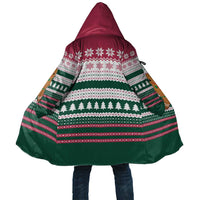 Christmas Cookies Bite Me Cloak with Gingerbread Man Candy Canes and Snowflake Tree - Wonder Print Shop