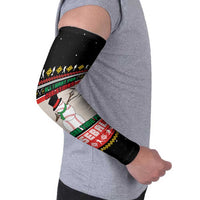 Is More Time for Baseball Design Arm Sleeves with Baseball Snowman All I Want for Christmas - Wonder Print Shop