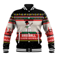 Is More Time for Baseball Design Baseball Jacket with Baseball Snowman All I Want for Christmas - Wonder Print Shop