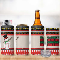 Is More Time for Baseball Design 4 in 1 Can Cooler Tumbler with Baseball Snowman All I Want for Christmas - Wonder Print Shop