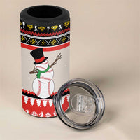 Is More Time for Baseball Design 4 in 1 Can Cooler Tumbler with Baseball Snowman All I Want for Christmas - Wonder Print Shop