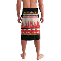 Is More Time for Baseball Design Lavalava with Baseball Snowman All I Want for Christmas - Wonder Print Shop