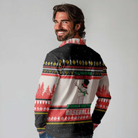 Is More Time for Baseball Design Long Sleeve Polo Shirt with Baseball Snowman All I Want for Christmas - Wonder Print Shop