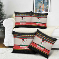 Is More Time for Baseball Design Pillow Cover with Baseball Snowman All I Want for Christmas - Wonder Print Shop