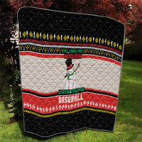 Is More Time for Baseball Design Quilt with Baseball Snowman All I Want for Christmas - Wonder Print Shop
