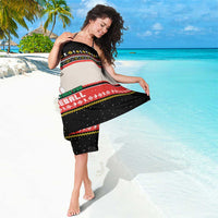 Is More Time for Baseball Design Sarong with Baseball Snowman All I Want for Christmas - Wonder Print Shop