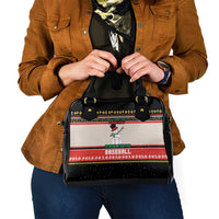 Is More Time for Baseball Design Shoulder Handbag with Baseball Snowman All I Want for Christmas - Wonder Print Shop
