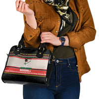 Is More Time for Baseball Design Shoulder Handbag with Baseball Snowman All I Want for Christmas - Wonder Print Shop