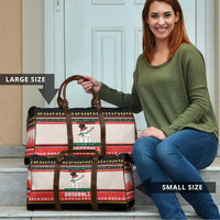 Is More Time for Baseball Design Travel Bag with Baseball Snowman All I Want for Christmas - Wonder Print Shop