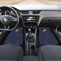 Horse And Santa Claus Christmas Christmas Car Mats Xmas Holiday Patterns - Wonder Print Shop