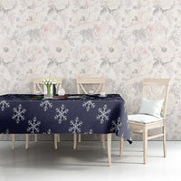 Horse And Santa Claus Christmas Christmas Tablecloth Xmas Holiday Patterns - Wonder Print Shop