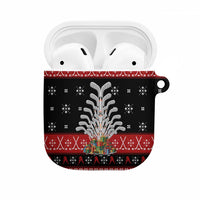 Hockey Is Back Christmas AirPods Case Xmas Holiday Patterns - Wonder Print Shop