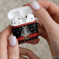 Hockey Is Back Christmas AirPods Case Xmas Holiday Patterns - Wonder Print Shop