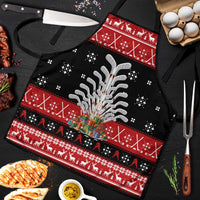 Hockey Is Back Christmas Apron Xmas Holiday Patterns - Wonder Print Shop